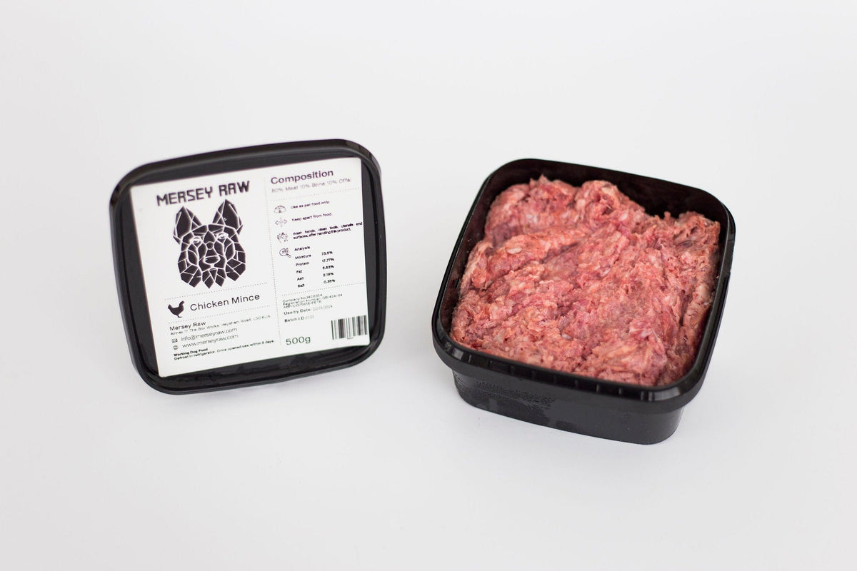 Chicken Complete Raw Dog Food Mince Mersey Raw Dog Food