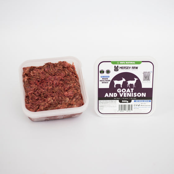 Goat and Venison - Complete Raw Dog Food