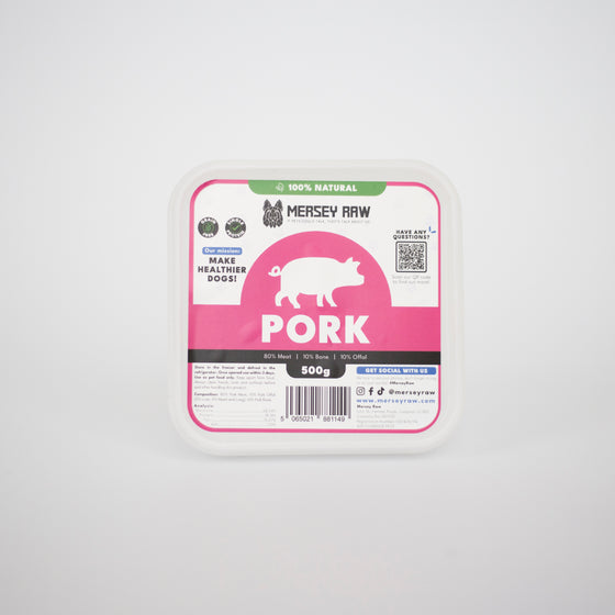 Pork - Complete Raw Dog Food