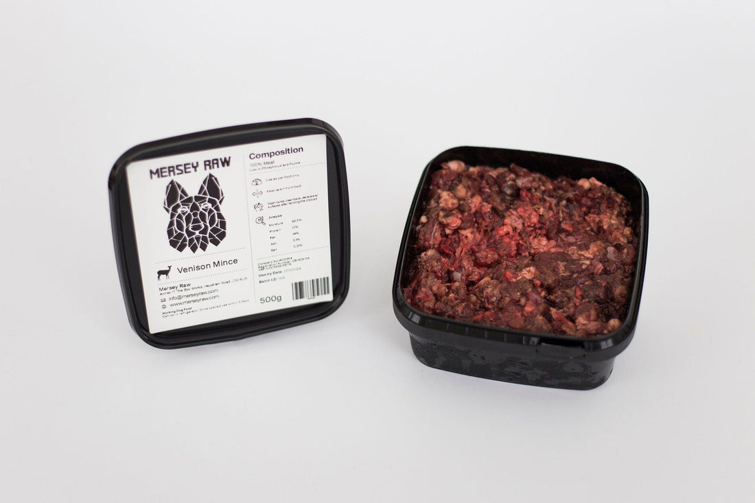  merseyraw Dog Food Venison - Raw Dog Food